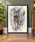 Minimalist Black Frame Interior Vignette