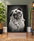Minimalist Black Frame Interior Vignette