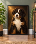 Minimalist Black Frame Interior Vignette