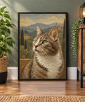 Minimalist Black Frame Interior Vignette