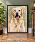 Minimalist Black Frame Interior Vignette